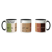 The Tea Lover's Colour Palette Porcelain Mug
