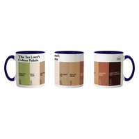 The Tea Lovers Colour Palette Mug Gift for Tea Drinkers