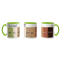 The Tea Lovers Colour Palette Mug Gift for Tea Drinkers