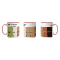 The Tea Lover's Colour Palette Porcelain Mug