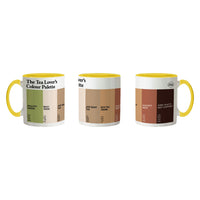 The Tea Lover's Colour Palette Porcelain Mug