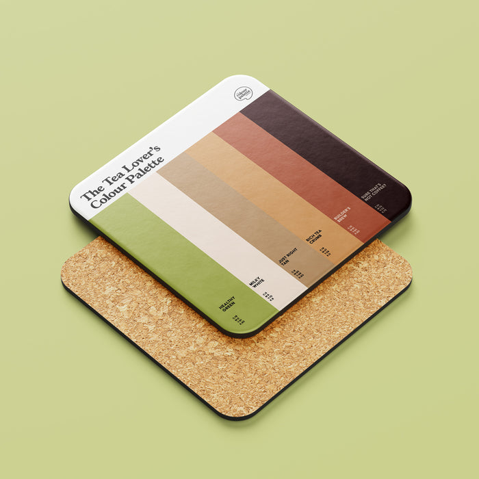 The Tea Lover's Colour Palette Coaster