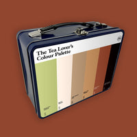 The Tea Lovers Colour Palette Metal Lunchbox Gift for Tea Drinkers