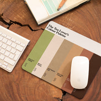 The Tea Lover's Colour Palette Mouse Mat