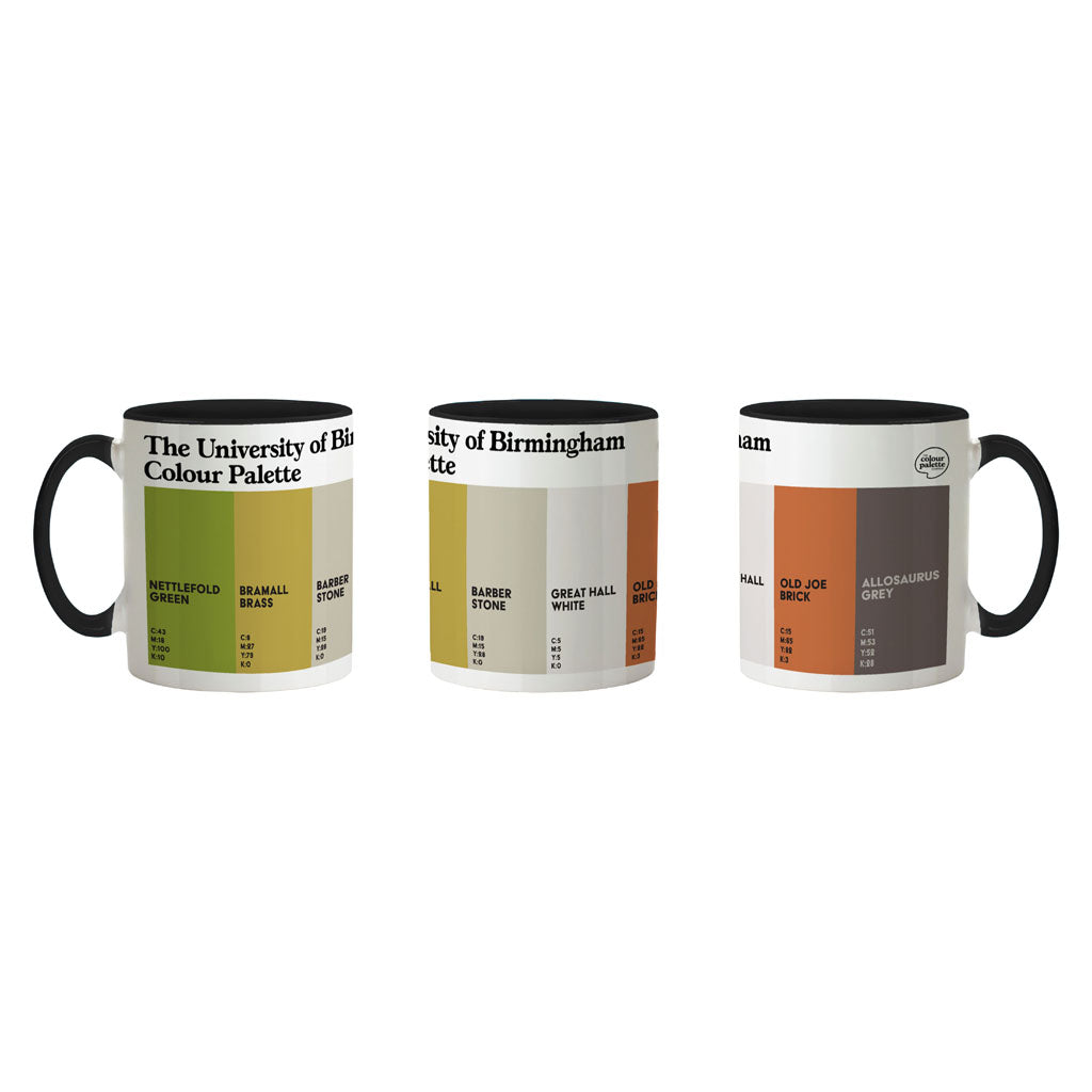 The University of Birmingham Colour Palette Porcelain Mug