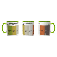 The University of Birmingham Colour Palette Porcelain Mug