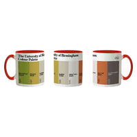 The University of Birmingham Colour Palette Porcelain Mug