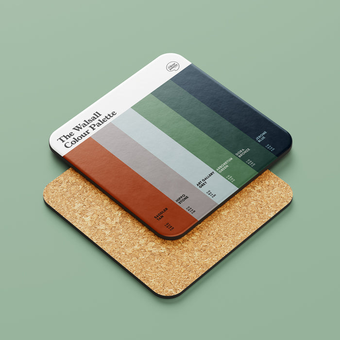 The Walsall Colour Palette Coaster