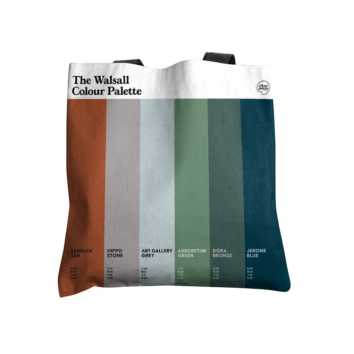 The Walsall Colour Palette Tote Bag
