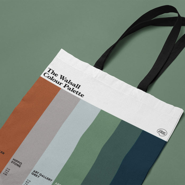 The Walsall Colour Palette Tote Bag