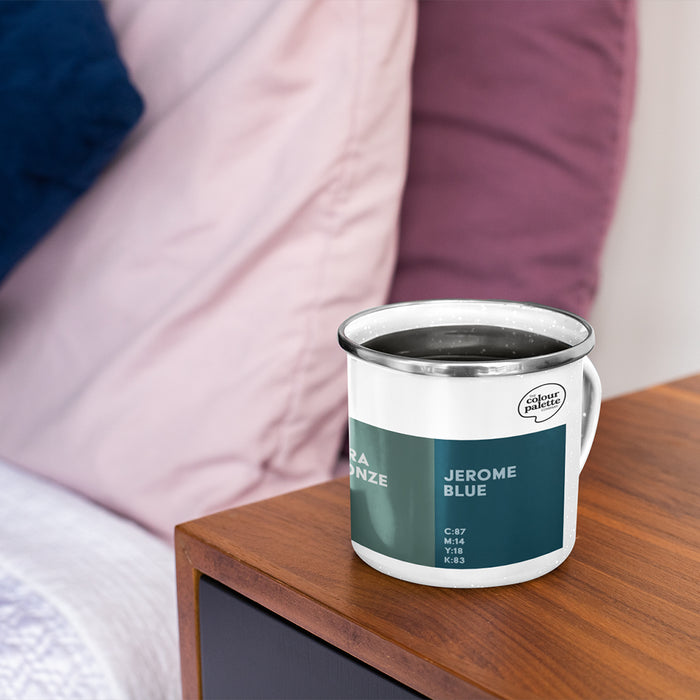 The Walsall Colour Palette Enamel Mug
