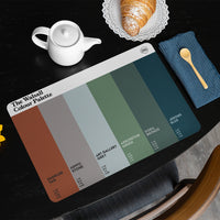 The Walsall Colour Palette Placemat