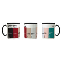 The Warwick Colour Palette Porcelain Mug
