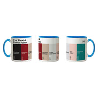 The Warwick Colour Palette Porcelain Mug