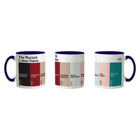 The Warwick Colour Palette Porcelain Mug