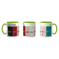 The Warwick Colour Palette Porcelain Mug