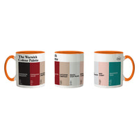 The Warwick Colour Palette Porcelain Mug