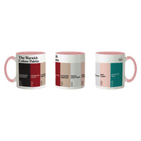 The Warwick Colour Palette Porcelain Mug