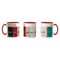 The Warwick Colour Palette Porcelain Mug