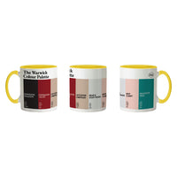 The Warwick Colour Palette Porcelain Mug