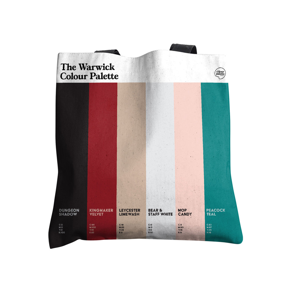 The Warwick Colour Palette Tote Bag