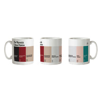 The Warwick Colour Palette Porcelain Mug