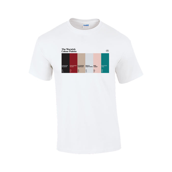 The Warwick Colour Palette T-Shirt