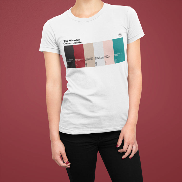 The Warwick Colour Palette T-Shirt