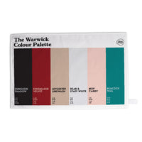 The Warwick Colour Palette Tea Towel