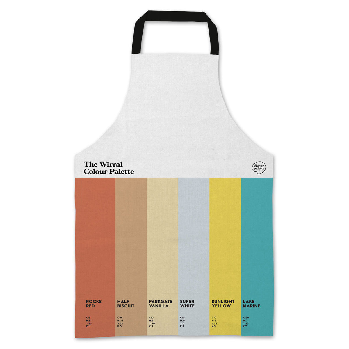 The Wirral Colour Palette Apron