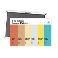 The Wirral Colour Palette Fridge Magnet