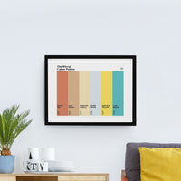 Wirral Art Print - White Frame