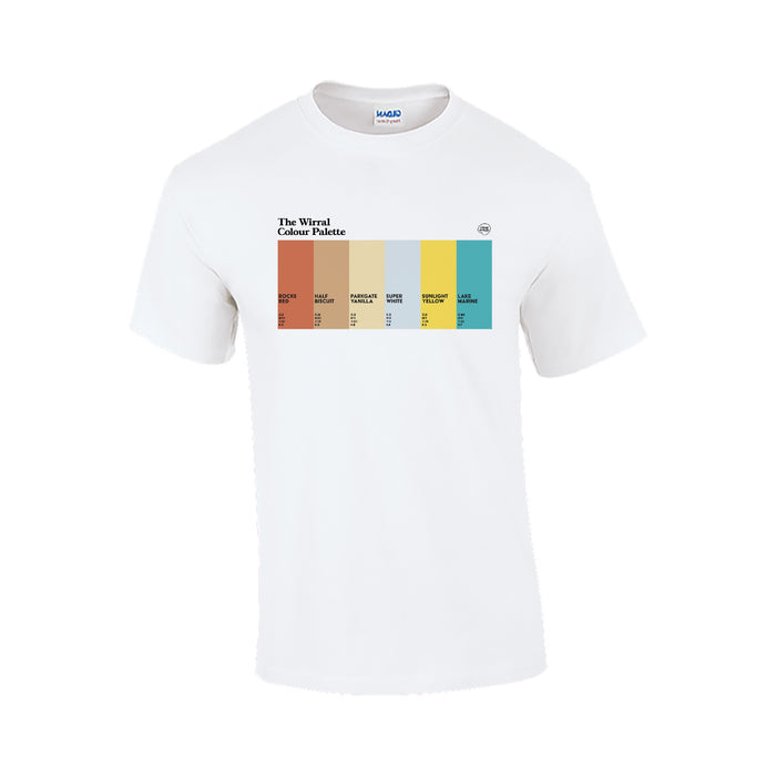 The Wirral Colour Palette T-Shirt