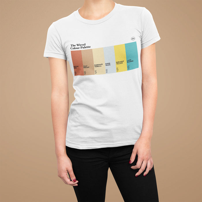 The Wirral Colour Palette T-Shirt