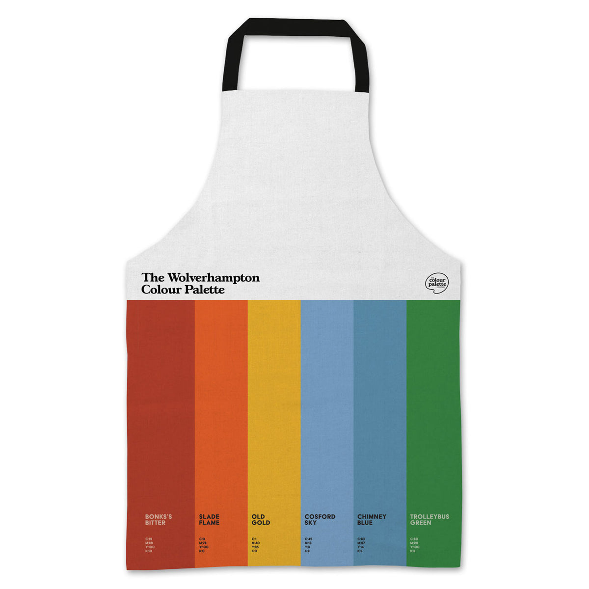 The Wolverhampton Colour Palette Apron