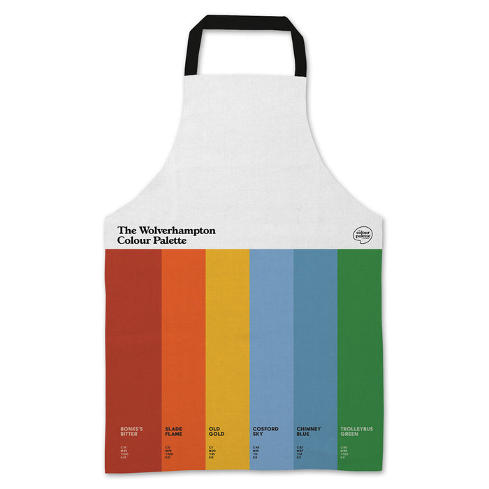 The Wolverhampton Colour Palette Apron