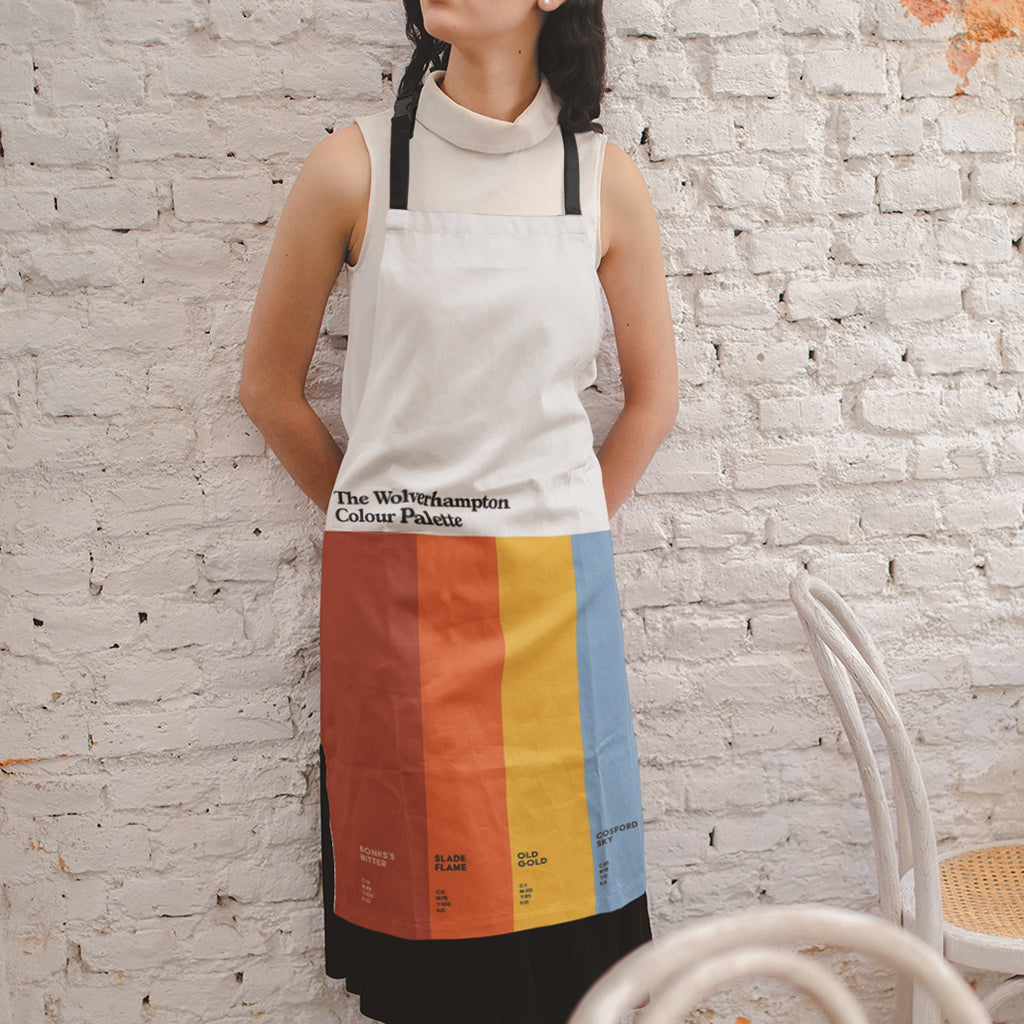 The Wolverhampton Colour Palette Apron
