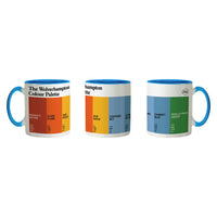 The Wolverhampton Colour Palette Porcelain Mug