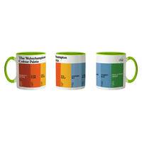 The Wolverhampton Colour Palette Porcelain Mug