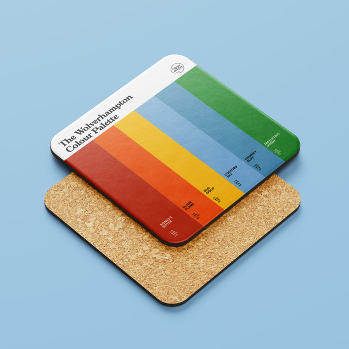 The Wolverhampton Colour Palette Coaster