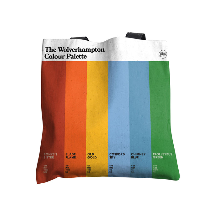 The Wolverhampton Colour Palette Tote Bag