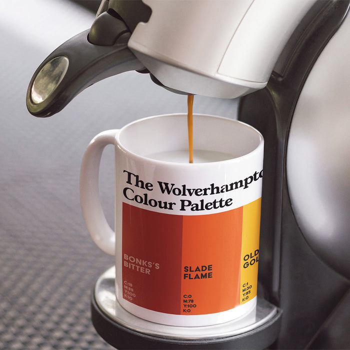 The Wolverhampton Colour Palette Porcelain Mug