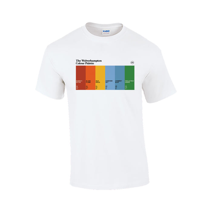 The Wolverhampton Colour Palette T-Shirt