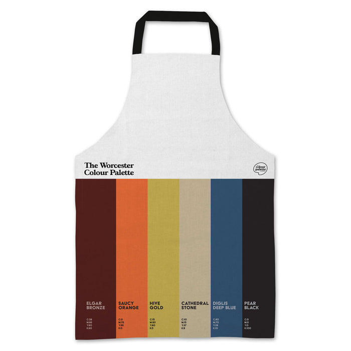 The Worcester Colour Palette Apron