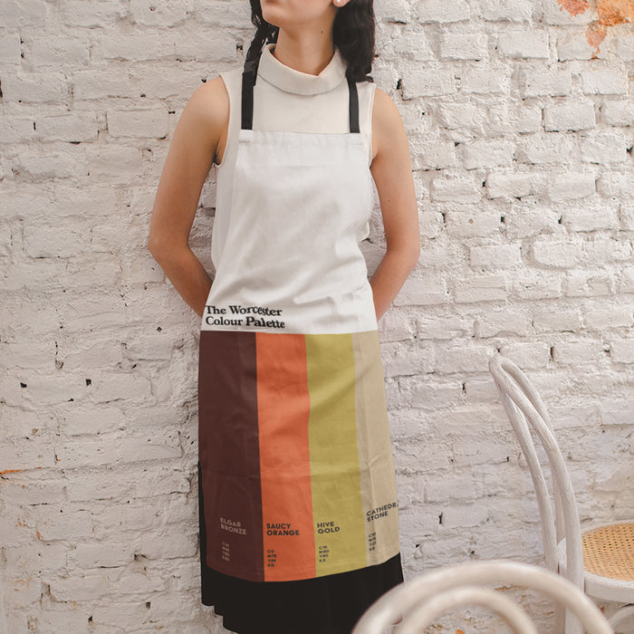 The Worcester Colour Palette Apron