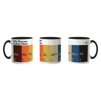The Worcester Colour Palette Porcelain Mug