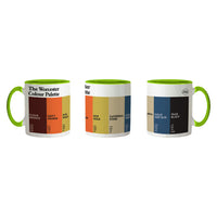 The Worcester Colour Palette Porcelain Mug