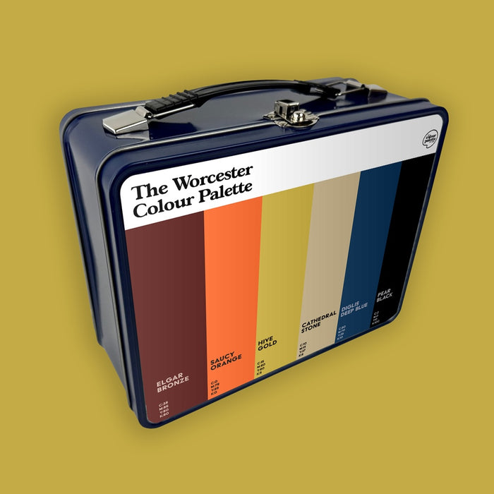 The Worcester Colour Palette Metal Lunch Box