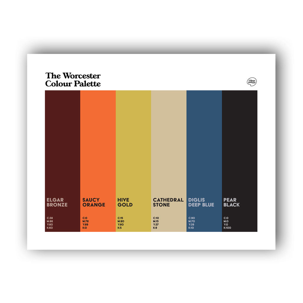 Worcester Art Print: Unframed