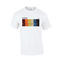 Worcester t-shirt featuring the colours of Worcester